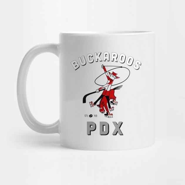 Defunct PDX Buckaroos Hockey 1960 by LocalZonly